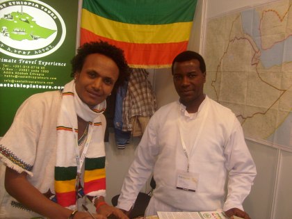 Stoisko turystyki wyjazdowej indywidualnej do Etiopii